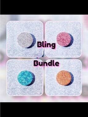 4 New Sparkle phone holders/kick stand
